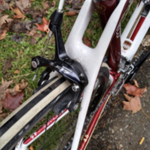 2013 Trek Domane 4.5 (Compact) White and Red