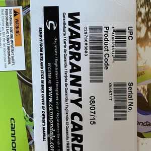 2016 Cannondale Catalyst Green