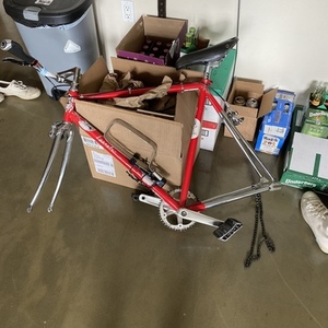 2010 Specialized Langster Steel Frameset Red