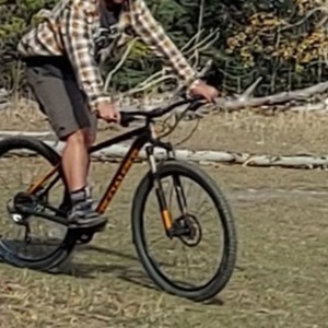 2014 Specialized Crave Expert 29 Silver, gray or bare metal and Orange