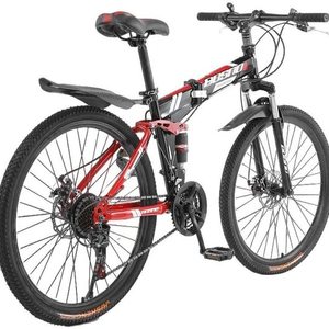 2021 Vehpro full suspension and folding Red, Black, and White