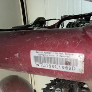 2012 Trek 4300 Red and White