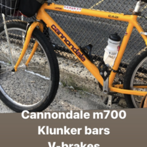 1996 Cannondale M700 Orange