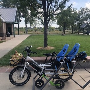 2021 Rad Power Bikes RADWAGON4 cargo bike (rear storage) White
