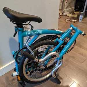 2021 Brompton Bicycle 838589 Teal