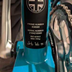 2021 Brompton Bicycle 838589 Teal