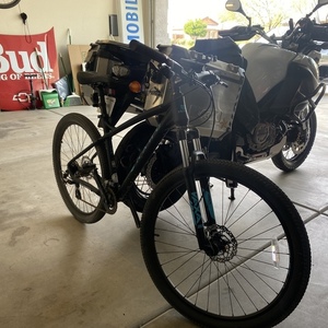 2020 Haro Double Peak Sport 27.5 Black and Blue