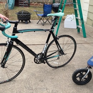 2006 Bianchi Nirone7 Black and Teal