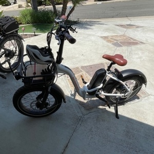 2021 Rad Power Bikes Rad Mini STep Thru Fat Bike Version #2 White