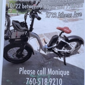 2021 Rad Power Bikes Rad Mini STep Thru Fat Bike Version #2 White