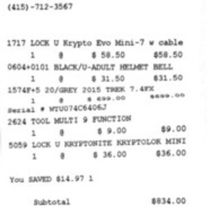 2015 Trek 7.4fx Silver, gray or bare metal