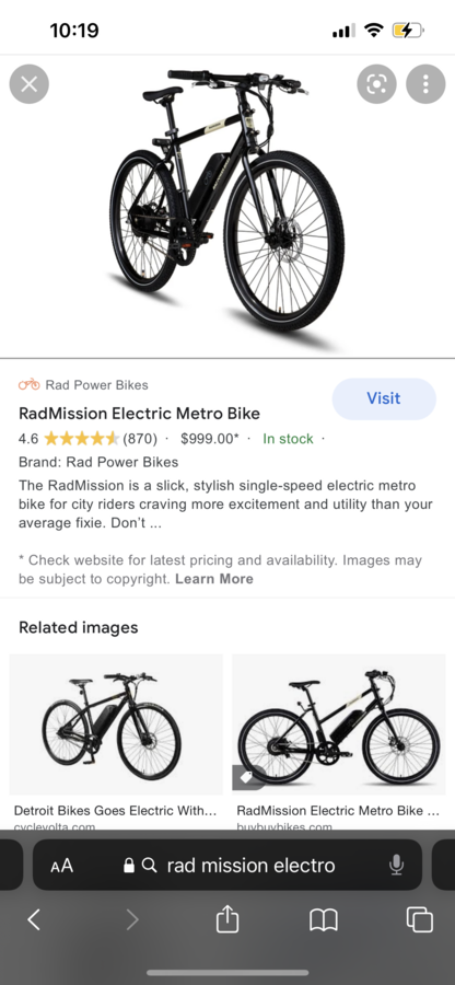 Bike photo