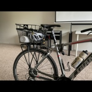 2013 Giant Roam 2 Silver, gray or bare metal and Red
