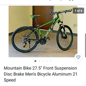 2021 WOLF/Tianjin Yihao Bicycle Co., Ltd Mountain Green and Black
