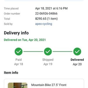 2021 WOLF/Tianjin Yihao Bicycle Co., Ltd Mountain Green and Black