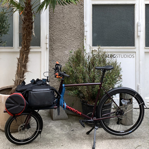 2021 Omnium Mini Max Wifi cargo bike (front storage) Red