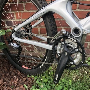 2008 GT Bicycles Force Three Point Zero Silver, gray or bare metal