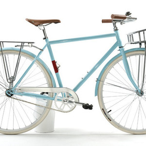 2015 State Bicycle Domingo Deluxe City Blue and White