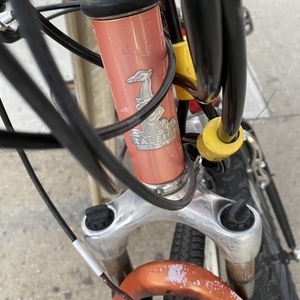 2007 Raleigh Passage Orange and Silver, gray or bare metal