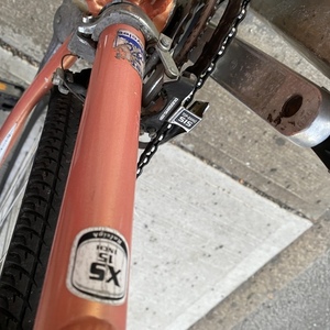 2007 Raleigh Passage Orange and Silver, gray or bare metal