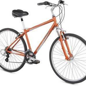 2007 Raleigh Passage Orange and Silver, gray or bare metal