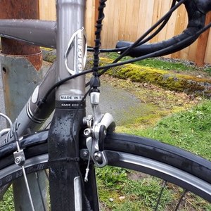 LeMond Tourmalet Silver, gray or bare metal