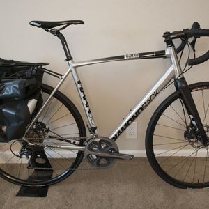 2016 Diamondback Haanjo Trail, size XL/59cm Silver, gray or bare metal and Black