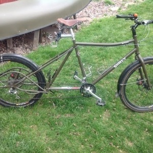 Surly Big Dummy cargo bike (rear storage) Green