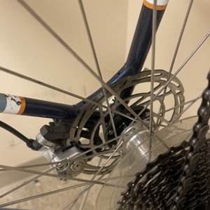 2014 Raleigh Clubman Blue and Orange