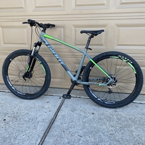 2019 Giant Silver, gray or bare metal and Green