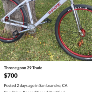 2021 Answer BMX Throne Goon White