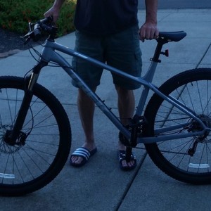 Trek X-Caliber 8 Silver, gray or bare metal