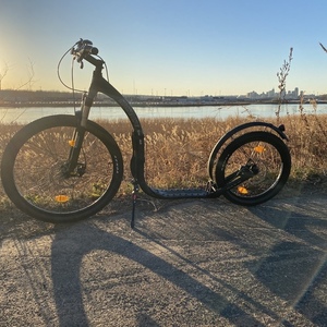2019 Kickbike America Cross Max Black