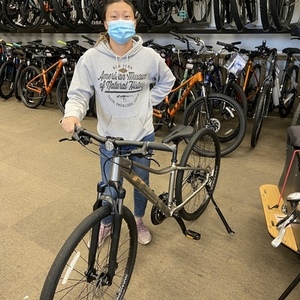2021 Trek Dual Sport 2 Silver, gray or bare metal