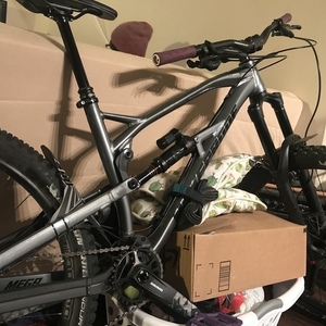 2020 Nukeproof Mega 275 Silver, gray or bare metal