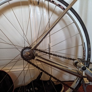 2007 Bianchi Pista Silver, gray or bare metal