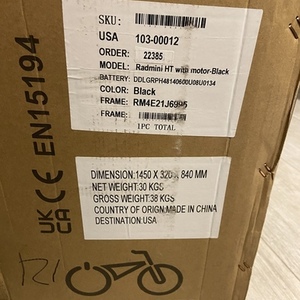 2021 Rad Power Bikes Mini 4 HT with motor Black