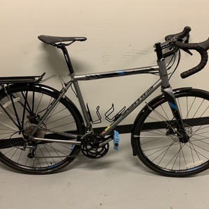 2017 Jamis Renegade Expat Silver, gray or bare metal