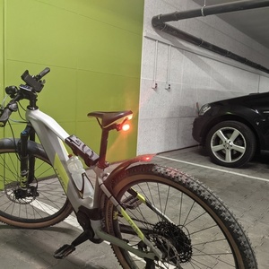 2020 Cube E-MTB Hardtail - Diamant-Frame Silver, gray or bare metal and Yellow or Gold