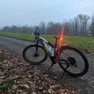 2020 Cube E-MTB Hardtail - Diamant-Frame Silver, gray or bare metal and Yellow or Gold