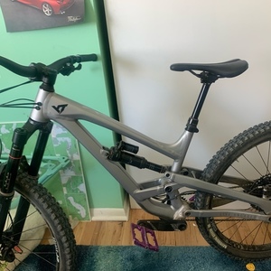 2021 YT Capra Silver, gray or bare metal
