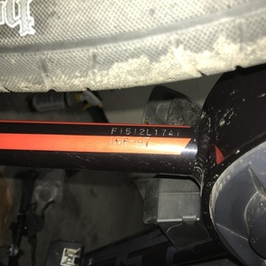 2015 Felt NINEe Black, Orange, and Silver, gray or bare metal