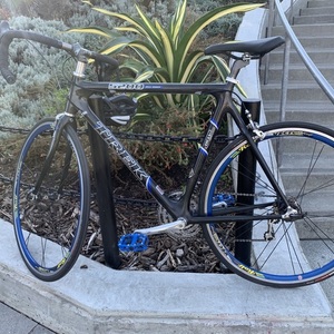 2004 Trek 5200 Black and Blue