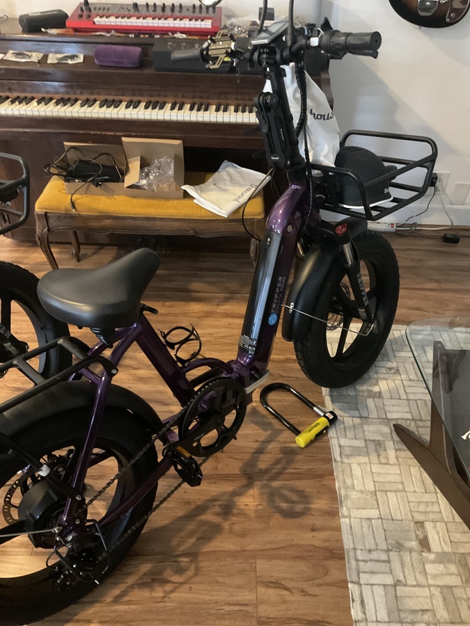 2021 Electric Bike Technologies Tripper fold x premium upgraded foldi...