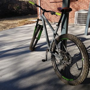 2020 Commencal Bikes META HT AM Silver, gray or bare metal