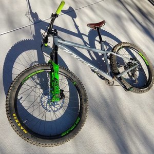 2020 Commencal Bikes META HT AM Silver, gray or bare metal