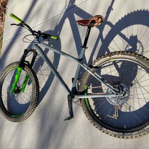 2020 Commencal Bikes META HT AM Silver, gray or bare metal