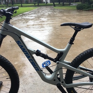 2018 Santa Cruz High Tower Silver, gray or bare metal and Blue