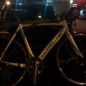 2011 Raleigh Raleigh road bike b30 White and Stickers tape or other cover-up