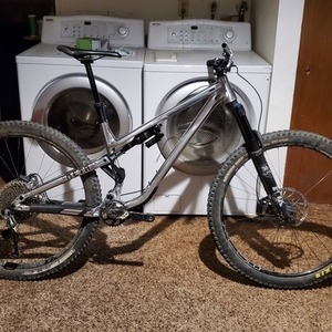 2021 Commencal Bikes Meta TR Silver, gray or bare metal